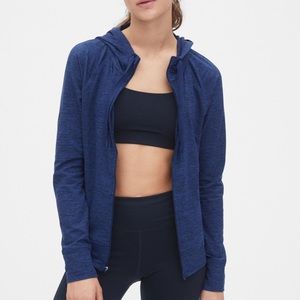 Gap Brush Tech Jersey Hoodie